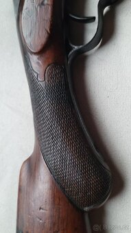 Flobert puška ráže 22 -velmi pěkně zdobená-volně bez ZP - 3