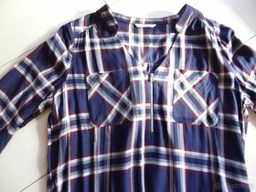 Nové kostkované šaty Camieu velikost 44 - 3