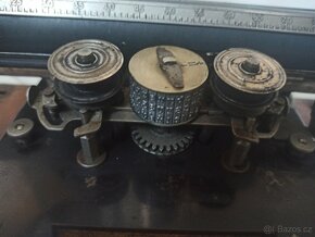 Psací stroj válečkový, 19.století - 3