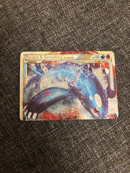 Pokemon Kyogre a Groudon holo - 3