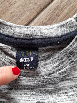 Chlapecké triko zn. YFK, vel. 128 - 3