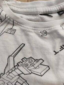 Tričko Minecraft 146/152 - 3