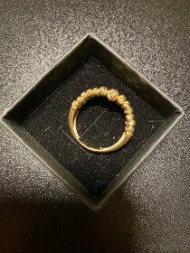 Zlatý prsten 14k zlato - 3
