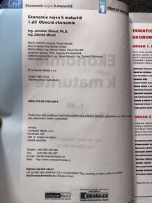Ekonomie nejen k maturitě 1 - 3