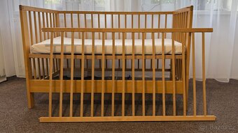 Dětská postýlka IKEA Gulliver 60x120 s matrace - 3