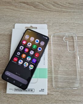Samsung Galaxy S22 Black Top Stav - 3