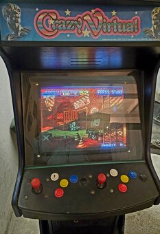 Arcade herní automat Crazy Virtual - 3