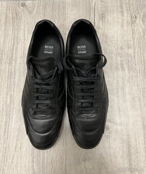 Pánské jako nové kožené tenisky Hugo Boss v. 43 - 3