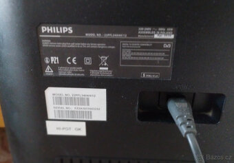 Prodam malou LCD tv Philips 22" + STB Alma DVBT2 - 3