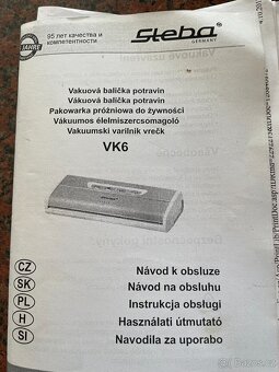 Steba vakuovačka - 3