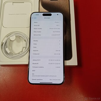 Apple iPhone 15 Pro Max 256GB záruka 1/2026 Datart - 3