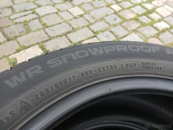 4ks zimních pneumatik NOKIAN WR SNOWPROOF 205/55R17 95V - 3