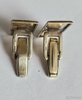 MANŽETOVÉ KNOFLÍKY (STŘÍBRNÉ) - 3