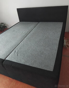 Manželská postel Boxspring - 3