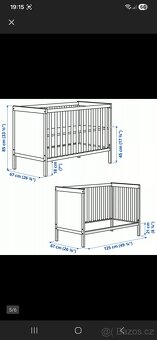 Dětská postýlka Sundvik - 3