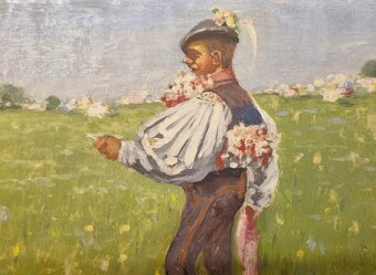 Joža Úprka (1861 – 1940) Mládenec na louce - 3