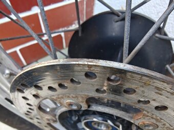 Kawasaki KLE 500 - zadní kolo r17 - 3