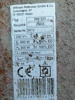 Motor na míchačku na 220 v - 3