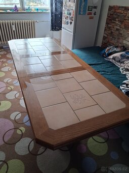 Polohovací jídelní stůl - 3