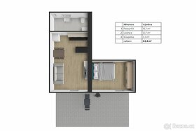 Pronájem byty 2+kk, 35 m2 - Praha - Smíchov, ev.č. 15346009 - 3