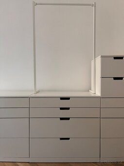 Ikea Nordli 3 komody - možno prodat i samostatně - 3
