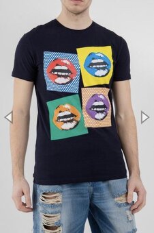 Černé originální tričko Andy Warhol, vel. S, zn.Antony Morat - 3