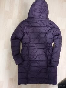 DÁMSKÁ DLOUHÁ ZIMNÍ BUNDA KABÁT VEL.36/38 - 3