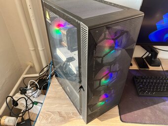 Herní PC, RTX 3070, R5, 32GB RAM, 500 SSD, 1000 HDD - 3