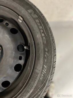 Sada letních pneu Nexen 185/60 R15 s plechovými disky - 3