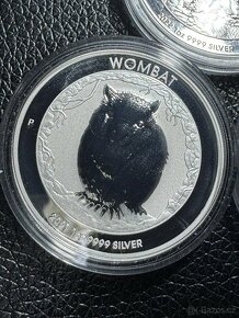 Stříbrné mince Wombat 1oz r. 2021/22 - 3