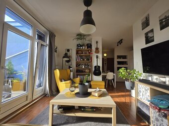 Pronájem bytu 2+kk s terasou - 45m2, Palmovka - 3