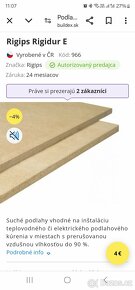 Podlahové dielce Rigidur E20 20x1500x500 mm, 0,75 m2 3ks. - 3