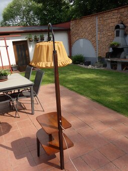 THONET Stojací lampa dřevěná - 3