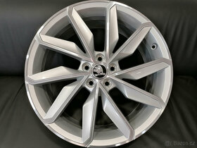 Nové orig alu disky Škoda Kamiq, Scala 7Jx18 5x100 4ks - 3
