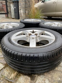 Sada alu kol Alutec 15" s letními pneu Nokian 185/60 R14 - 3