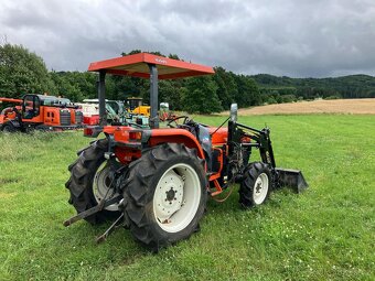 JAPONSKÝ MALOTRAKTOR HITACHI NTX38H+ČELNÍ NAKLADAČ - 3