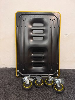 3x Vozík plošinový se sklopným madlem 300kg - 3