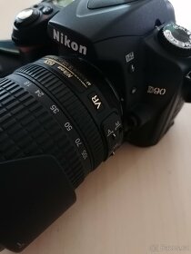 prodám zrcadlovku nikon D90 - 3