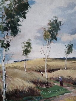 obraz LETNÍ DEN, olej, Josef Fiala - 3