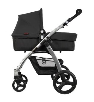 Autosedačka + Hluboké lůžko Top Mark PURE BLACK, černá, NOVÉ - 3