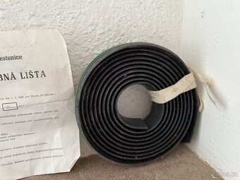 Gumová ochranná lišta - NOS, ČSSR, v orig. balení - 3