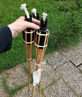 Bambusové pochodně (louče) Lucifer - nepoužité - 3