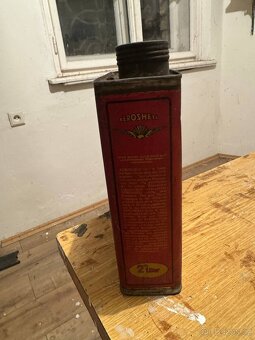 Plechovka od oleje AEROSHELL - 3