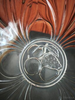 Retro skleněná miska. - 3