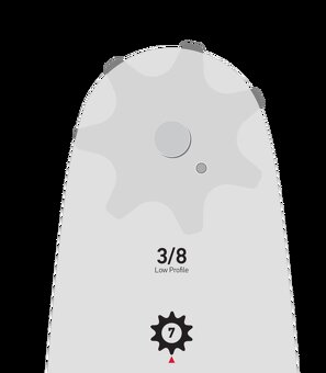 VODÍCÍ LIŠTA OREGON 35CM - 3
