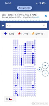 ČESKO - Dánsko TICPETPORTAL - 3