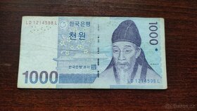 1000 Won Jižní Korea - 3