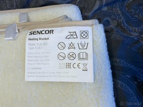 Elektrická deka Sencor - 3