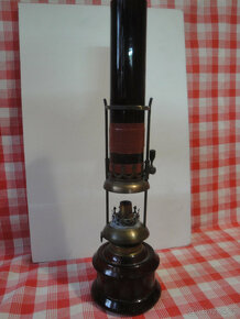 historická zběratelská petrolejová lampa - 3