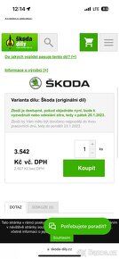 Sada originál vyhřívacích deček Škoda Rapid/Seat Toledo - 3